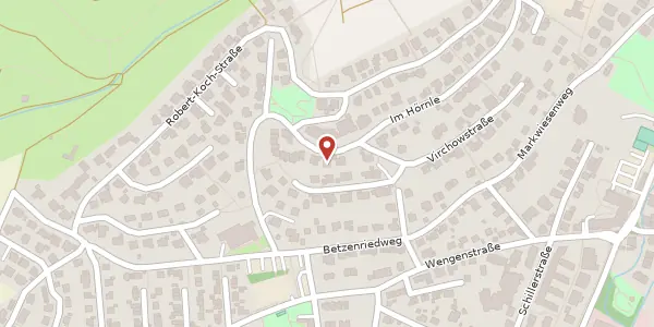 Karte der Umgebung von Im Hörnle 34, 72800 Eningen U. A.
