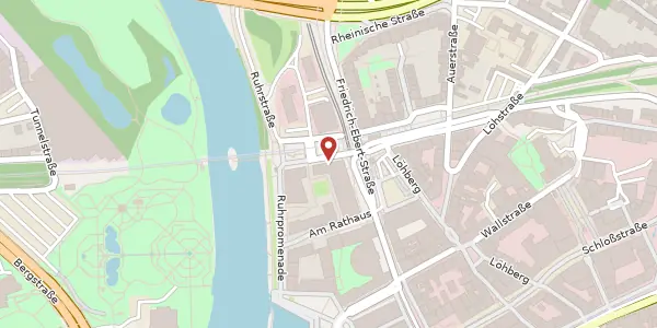 Karte der Umgebung von Bahnstr. 4, 45468 Mülheim an der Ruhr