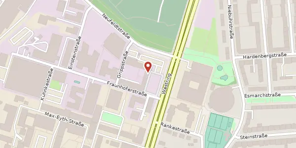 Karte der Umgebung von Westring 455, 24118 Kiel