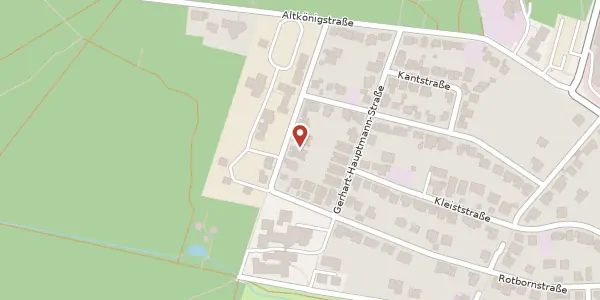Karte der Umgebung von Kastanienweg 10B, 61440 Oberursel