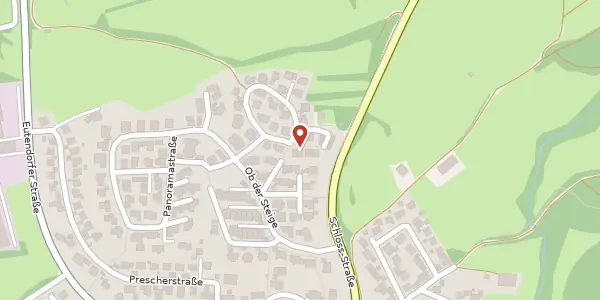 Karte der Umgebung von Schlehenweg 10, 74405 Gaildorf