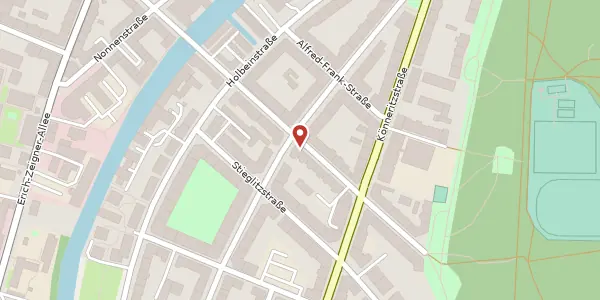 Karte der Umgebung von Industriestraße 19, 04229 Leipzig