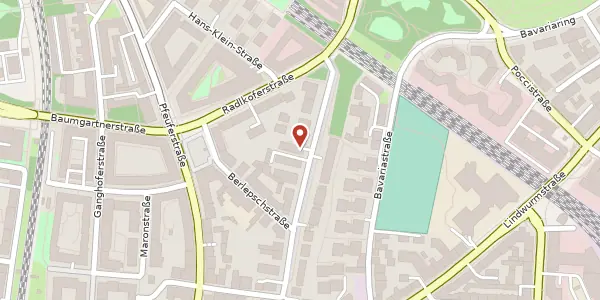 Karte der Umgebung von Lipowskystr. 12, 81373 München