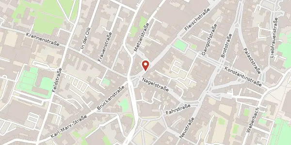Karte der Umgebung von Fleischstraße 34-36, 54290 Trier