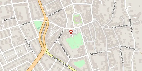 Karte der Umgebung von Dossenheimer Landstraße 27, 69121 Heidelberg