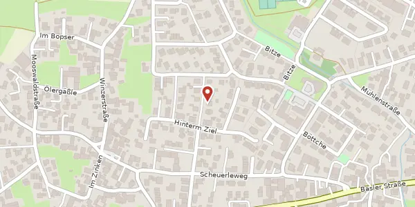 Karte der Umgebung von Batzenbergstraße 14, 79227 Schallstadt