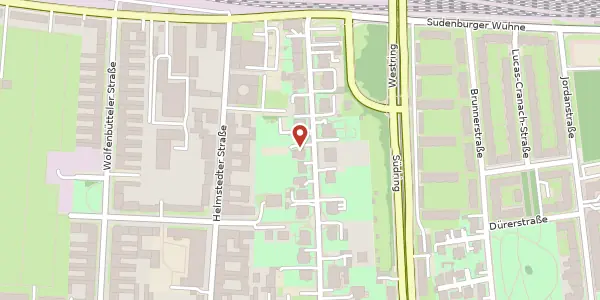 Karte der Umgebung von Klausenerstr. 39, 39112 Magdeburg