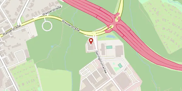 Karte der Umgebung von Springorumallee 2, 44795 Bochum