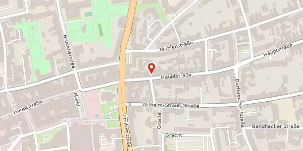 Karte der Umgebung von Hauptstr. 129, 41236 Mönchengladbach