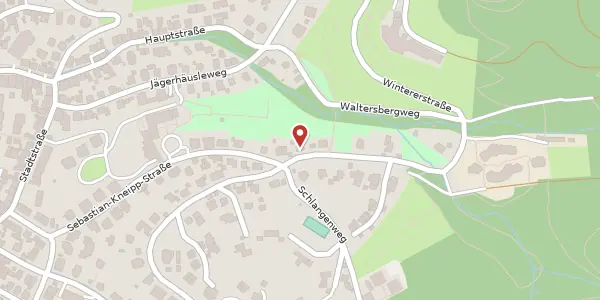 Karte der Umgebung von Wintererstraße 80, 79104 Freiburg im Breisgau