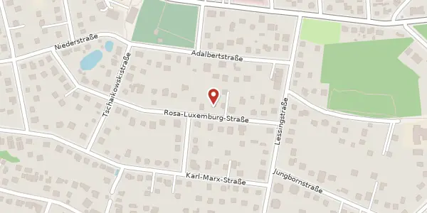Karte der Umgebung von Rosa-Luxemburg-Str. 28 a, 16548 Glienicke