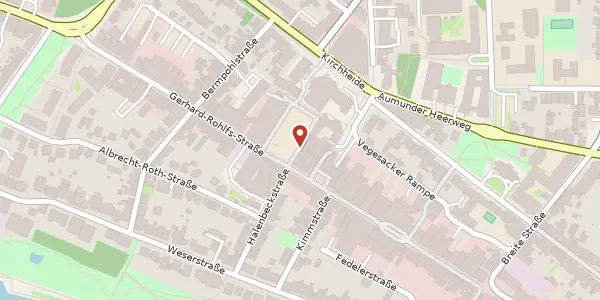 Karte der Umgebung von Am Sedanplatz 2, 28757 Bremen