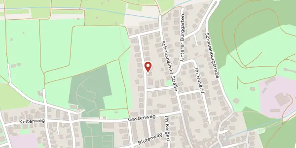 Karte der Umgebung von Korngasse 10, 69221 Dossenheim
