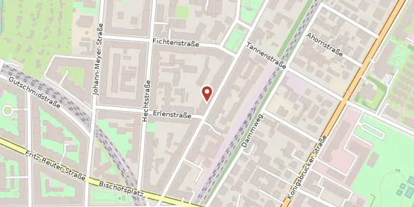 Karte der Umgebung von Rudolf-Leonhard-Straße 23, 01097 Dresden