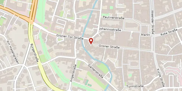 Karte der Umgebung von Groner Straße 3, 37073 Göttingen