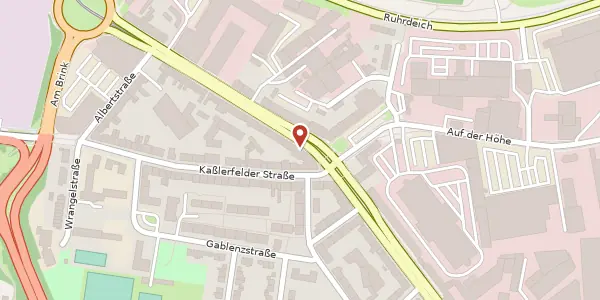 Karte der Umgebung von Ruhrorter Str. 69, 47059 Duisburg