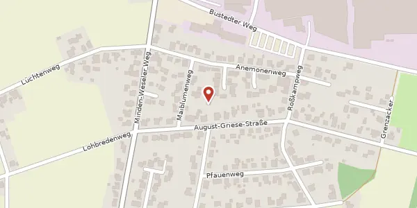 Karte der Umgebung von August-Griese-Str. 15, 32130 Enger