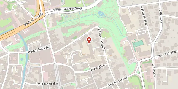 Karte der Umgebung von Untere Karspüle 13 b, 37073 Göttingen