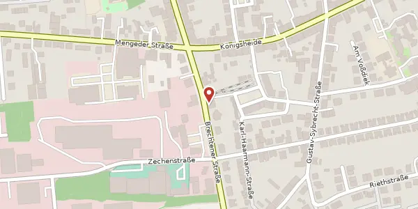 Karte der Umgebung von Brechtener Str. 13, 44536 Lünen