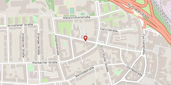 Karte der Umgebung von Weststr. 33, 40597 Düsseldorf