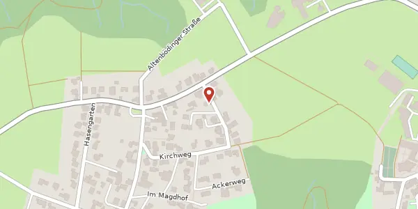 Karte der Umgebung von Zur Bornenbitze 4, 53773 Hennef