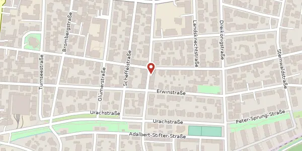 Karte der Umgebung von Hildastraße 55, 79102 Freiburg im Breisgau