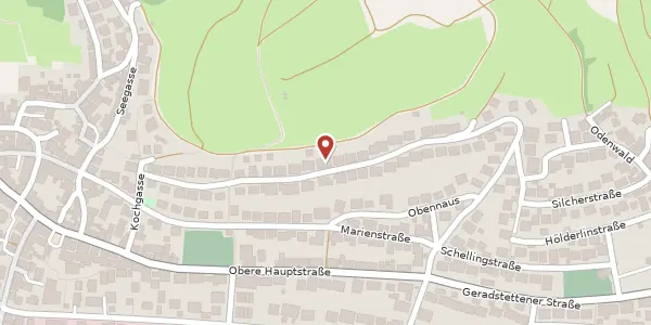 Karte der Umgebung von August-Lämmle-Straße 33, 73630 Remshalden-Geradstetten