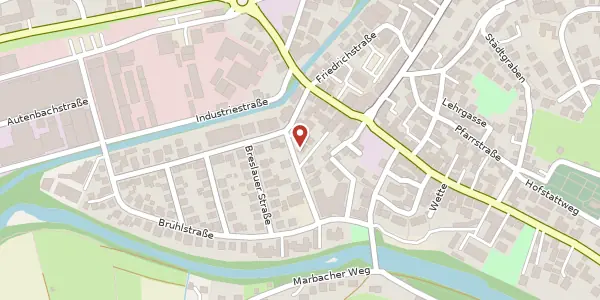 Karte der Umgebung von Sudetenstraße 5, 71711 Steinheim