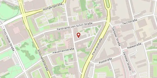 Karte der Umgebung von Stiftstr. 12, 06844 Dessau-Roßlau