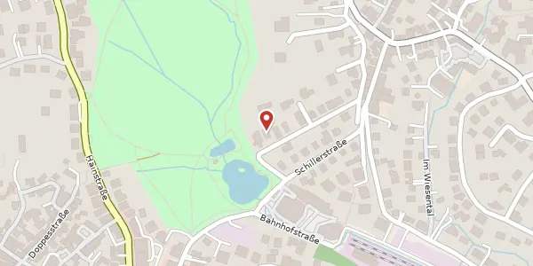 Karte der Umgebung von Goethestr. 3, 61476 Kronberg