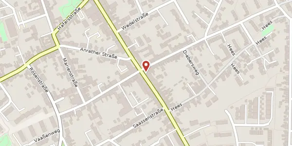 Karte der Umgebung von Kölner Str. 574, 47807 Krefeld