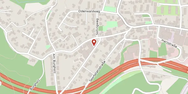 Karte der Umgebung von Nesselbergstr. 4, 42349 Wuppertal
