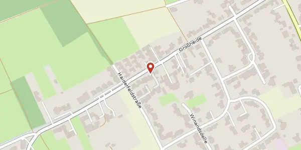Karte der Umgebung von Großheide 296, 41063 Mönchengladbach