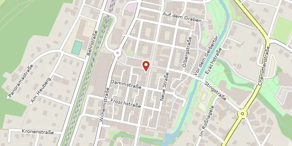 Karte der Umgebung von Friedrichstraße 48, 72336 Balingen