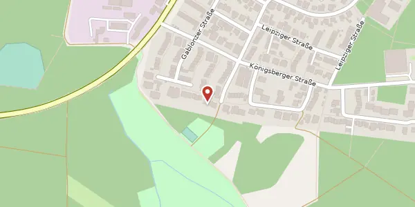 Karte der Umgebung von Peterswälder Straße 41, 63512 Hainburg