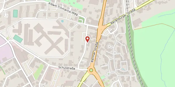 Karte der Umgebung von Eisernsteinstr. 12, 42899 Remscheid