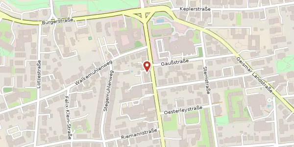 Karte der Umgebung von Reinhäuser Landstraße 14/16, 37083 Göttingen