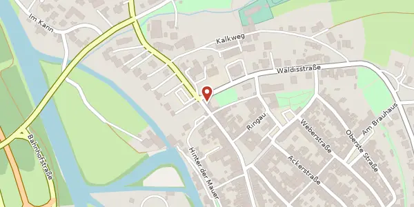 Karte der Umgebung von Kirchstraße 80, 37242 Bad Sooden-Allendorf