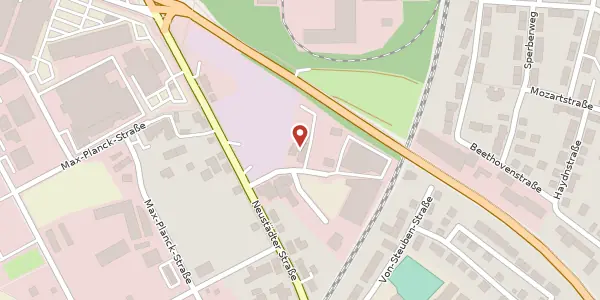 Karte der Umgebung von Liebigstr. 5, 92637 Weiden
