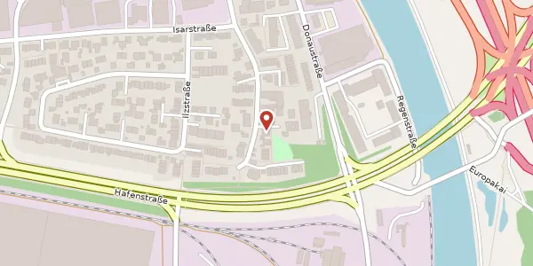 Karte der Umgebung von Innstr. 47, 90451 Nürnberg