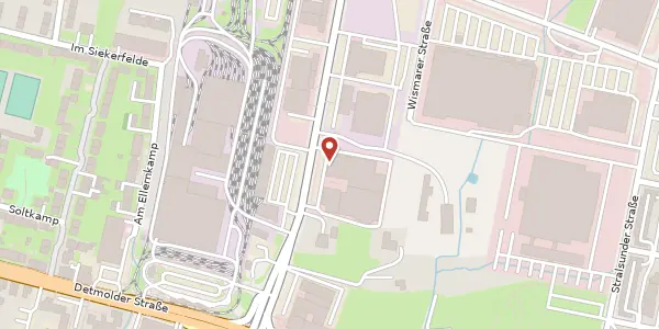 Karte der Umgebung von Otto-Brenner-Str. 207, 33604 Bielefeld