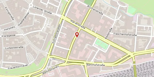 Karte der Umgebung von Gleißbühlstr. 11, 90402 Nürnberg