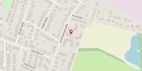Karte der Umgebung von Sauerampferweg 4, 22844 Norderstedt