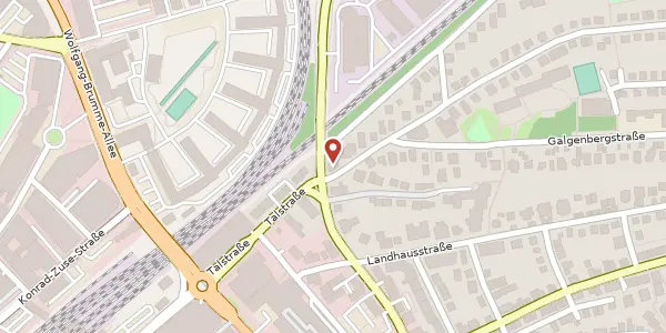 Karte der Umgebung von Jahnstraße 1, 71032 Böblingen