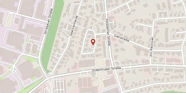 Karte der Umgebung von Pankoken Heide 26, 33719 Bielefeld