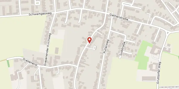 Karte der Umgebung von Kaarster Str. 71, 40670 Meerbusch