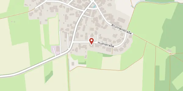 Karte der Umgebung von Huthstr. 6, 96482 Ahorn-Witzmannsberg