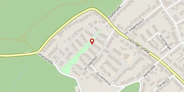 Karte der Umgebung von Im Oberfeld 36, 45259 Essen