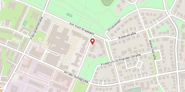 Karte der Umgebung von Jägerstr. 26, 55131 Mainz