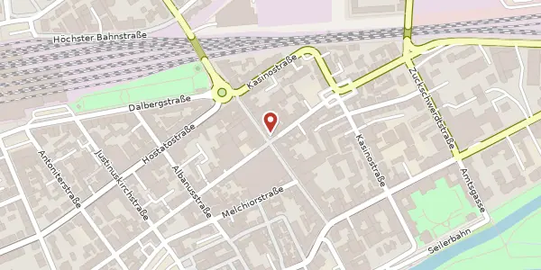 Karte der Umgebung von Königsteiner Str. 16, 65929 Frankfurt